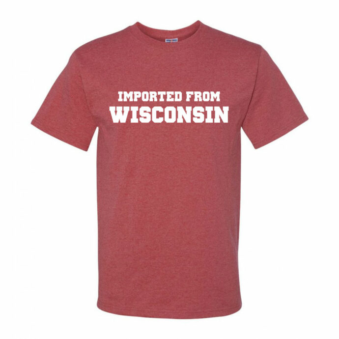 Imported From Wisconsin Tee - Image 2