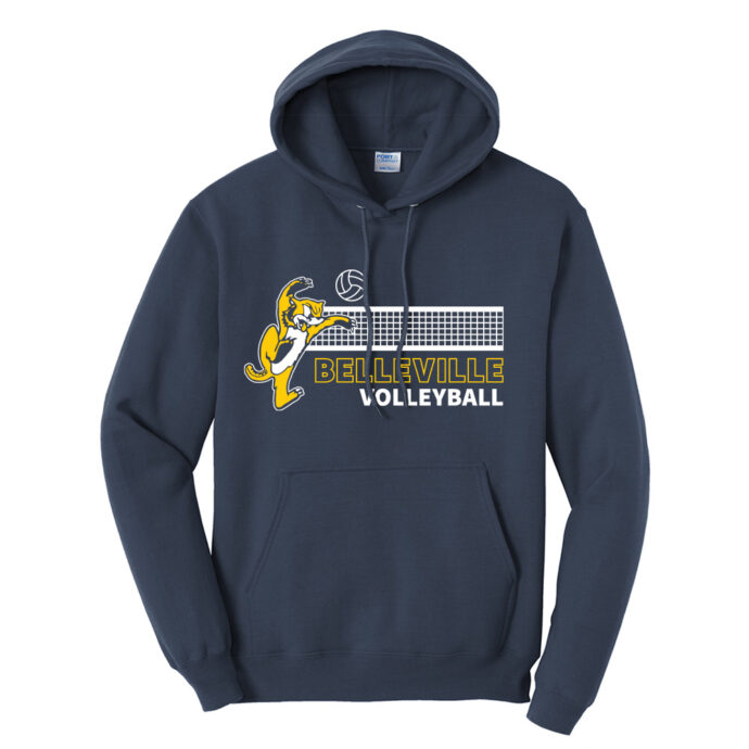 Belleville Volleyball Attack Hoodie - Image 2