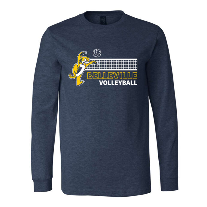 Belleville Volleyball Attack Long Sleeve Tee