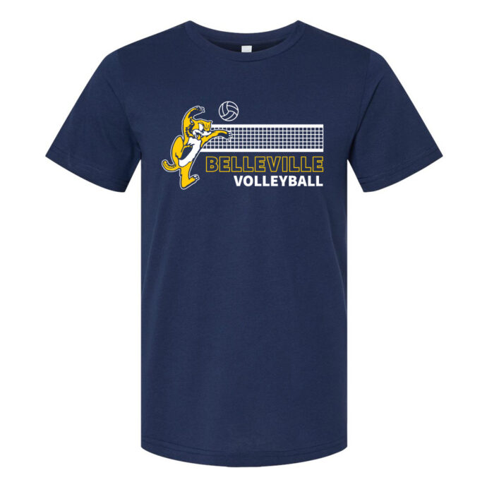 Belleville Volleyball Attack Tee