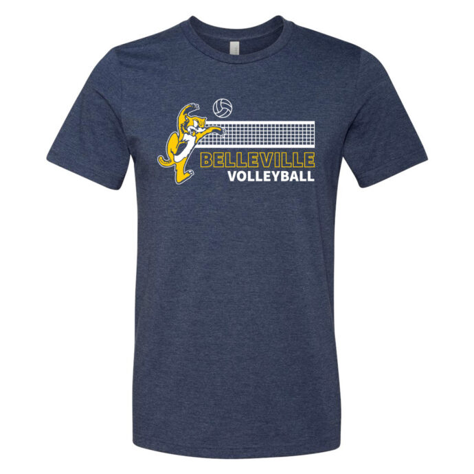 Belleville Volleyball Attack Tee - Image 2