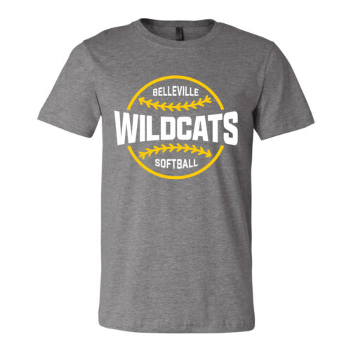 Belleville Softball Badge Tee