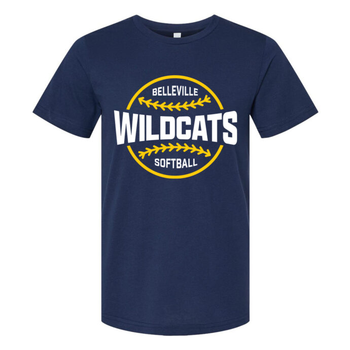 Belleville Softball Badge Tee - Image 3