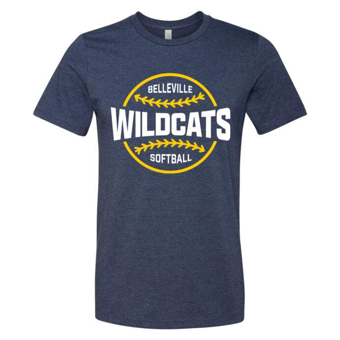 Belleville Softball Badge Tee - Image 2