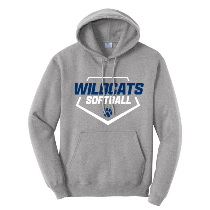 Belleville Softball Home Plate Hoodie - Image 6