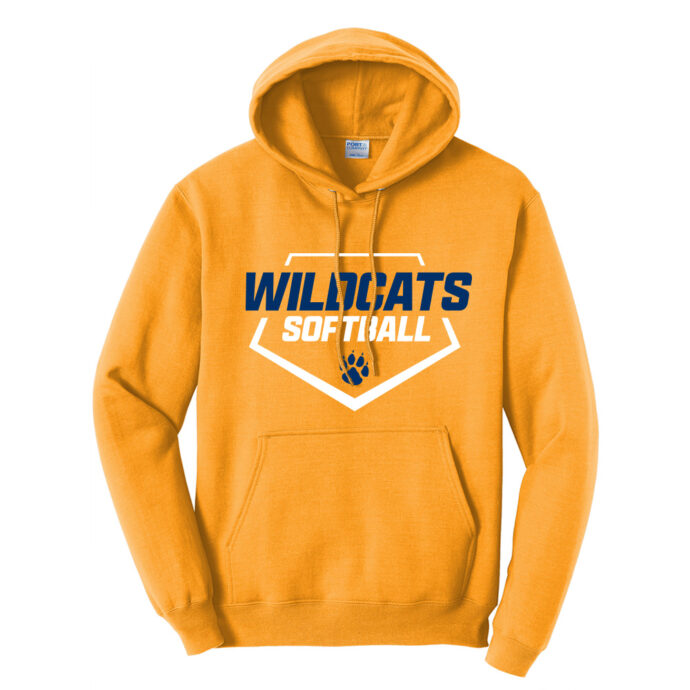 Belleville Softball Home Plate Hoodie - Image 4