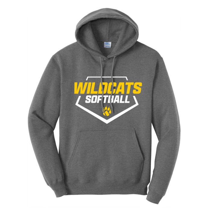 Belleville Softball Home Plate Hoodie - Image 5