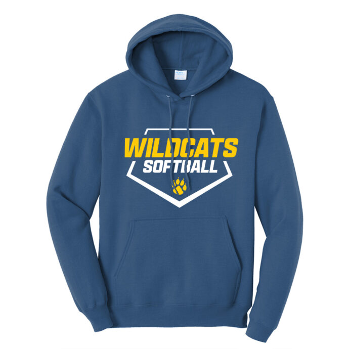Belleville Softball Home Plate Hoodie