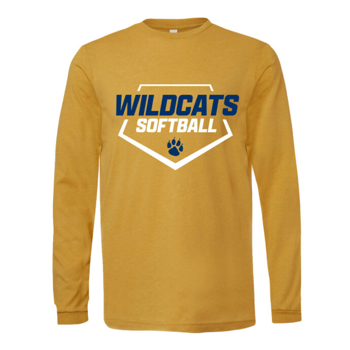 Belleville Softball Home Plate Long Sleeve Tee - Image 3