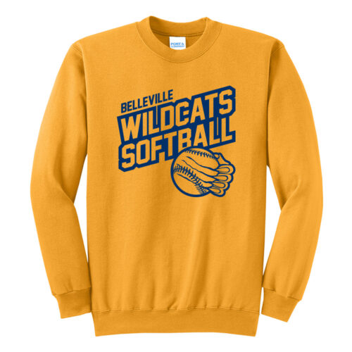 Belleville Softball Claws Crewneck Sweatshirt