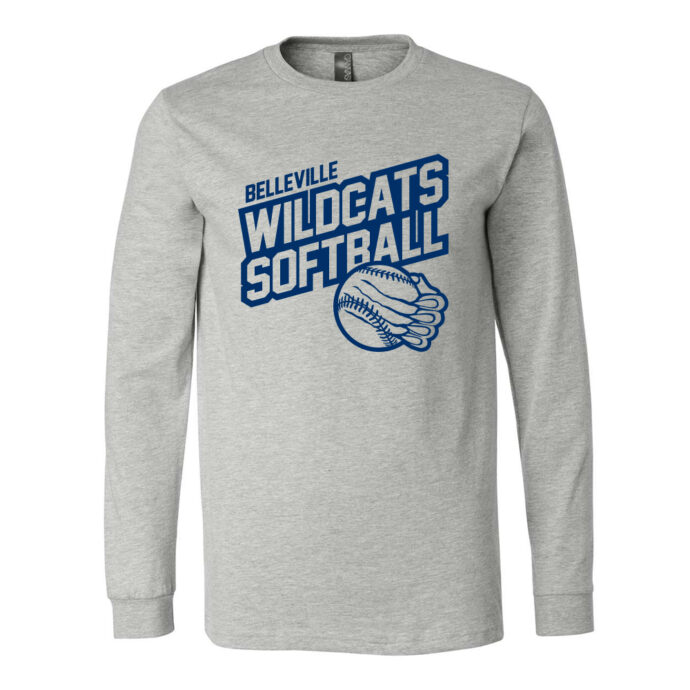 Belleville Softball Claws Long Sleeve Tee