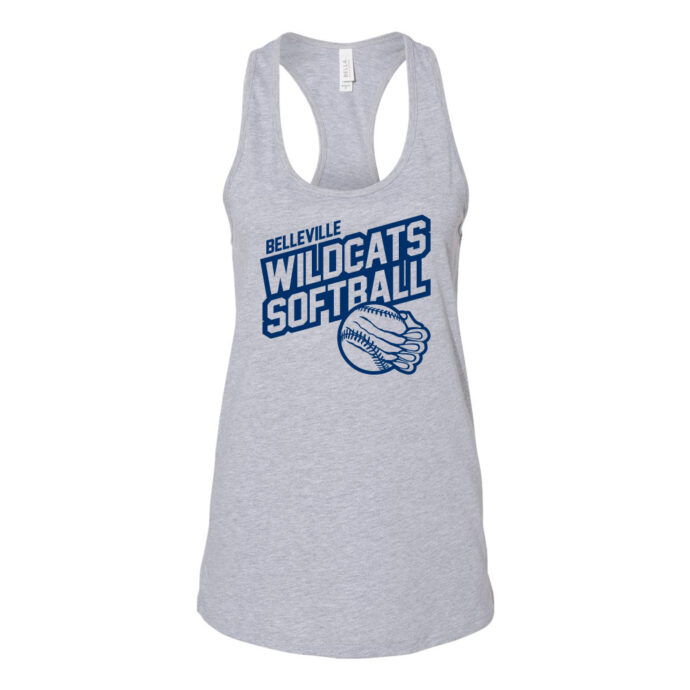 Belleville Softball Claws Tank - Image 4