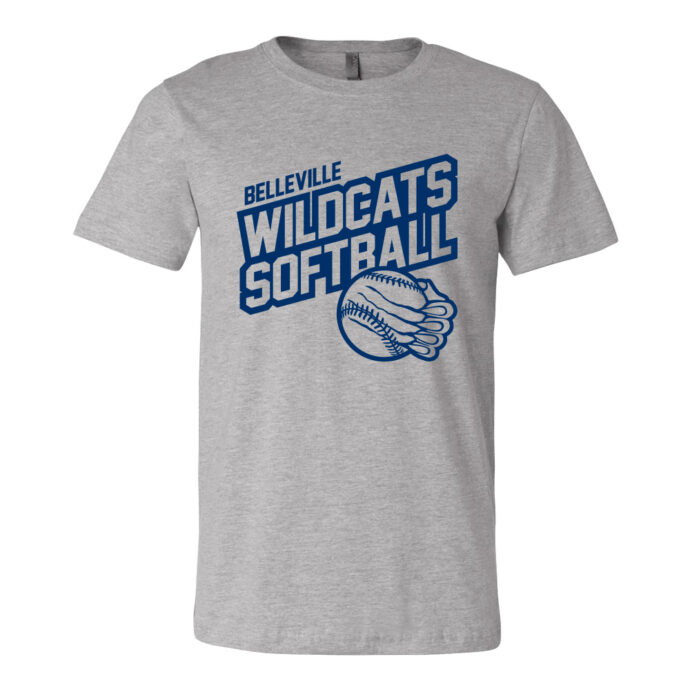 Belleville Softball Claws Tee